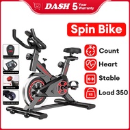 Spin bike home exercise bike Jiaying spin bike ultra-quiet resistance the flywheel with gauge and he