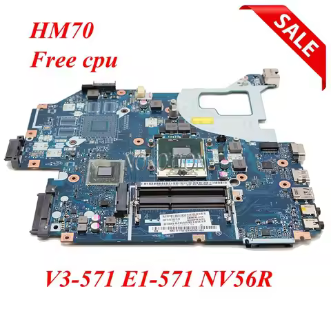 Q5WV1 LA-7912P laptop motherboard for acer E1-571G V3-571 V3-571G E1-571G gateway NE56R NBC1F11001 H