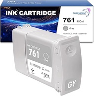 761 Ink Cartridge CM995A Gray Ink Replacement for 761 CM995A for DesignJet T7100 T7200 Printer-400ml