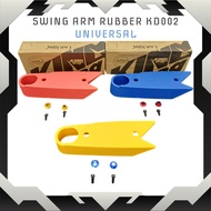 KING DRAG UNIVERSAL KD002 SWING ARM RUBBER Motorcycle Accessories GETAH KING DRAG NEW MODEL Blue Yel