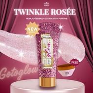 [สูตรใหม่ ! โลชั่นไฮไลท์สีชมพู] LOBBYGIRLS | GOTOGLOW Highlighter body lotion with perfume สูตร Twin