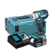 MAKITA บล็อกไร้สาย 18V รุ่น DTW300RTJ (แบตเตอรี่ 18V 5Ahx2) เครื่องชาร์จ DC18RC Makpac Type 2