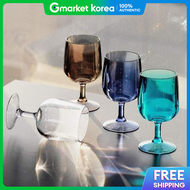 Transparent 300ml Goblet Glass Wine Cup