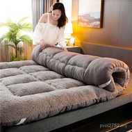 Mattress Warm Foldable Lamb Fleece Thickened Tatami Double HBI8