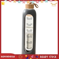 [Redpowderyan.] Glass Water Bottles Water Bottle Glass Water Bottles Black
