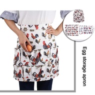 Egg Collection Apron 12 Deep Pocket Duckไข่ห่านRack Apron