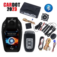 EC Cardot Lcd Gantungan Kunci Starter Alarm Mobil Remote Start