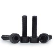 Black Nylon Hexagon Socket Screw Plastic Screw Plastic Screw M3M4M5M6M8M12