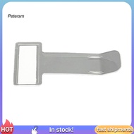 PP   Ticket Holder Clip Transparent Durable Plastic Parking Permit Holder for Office
