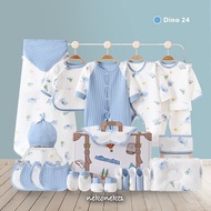 Nekoneko Newborn Baby Gift Clothing Set for Baby Boy (0-3 months) Set 100% Cotton