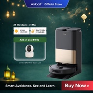 Airbot Robot Vacuum X40 Ultra | 17000Pa AirGPT Smart Robot Vacuum and Mop Auto Dock Station Ai Camer