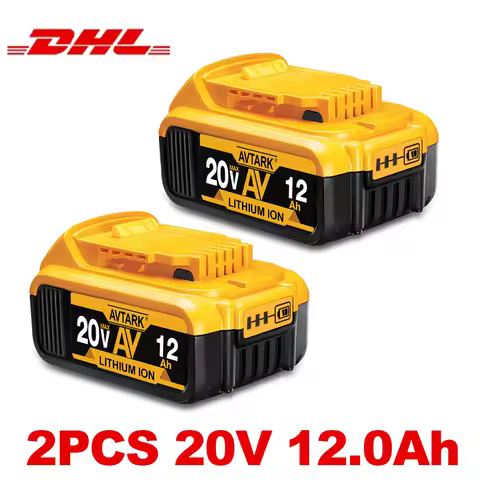 DHL 20V 12.0Ah rechargeable lithium-ion battery can replace Dewalt 18/20V battery suitable for Dewal