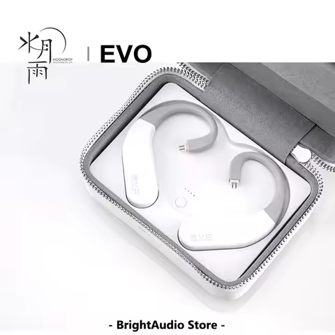 MOONDROP EVO HIFI True Wireless Ear-hook DAC&Amp Module Dual ES9318 Bluetooth Ear Hook