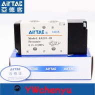 Pneumatic Control Vae AIRTAC 4A110-06 4A120-06 4A210-06 08 4A220 4A310-08 10 4A420 4A410 2-bit 5-way