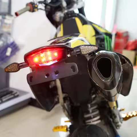 NICECNC Motorcycle Rear Brake Light Turning Signal Kit For Suzuki DR-Z400S 2000-2024 DR-Z400SM 2005-
