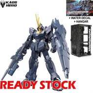 Xingdong HG 1/144 Banshee Norn unicorn mode + hangar + water decal