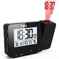 Projector Alarm Clock Digital Date Snooze Function Backlight Watch Wall Projector Desk Table Led Clo