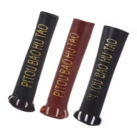 Leather Snooker Cue Protective Dustproof Moistureproof Cue Head Cover Pool Cue Cue Sleeve Billiard T