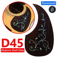 Martin D45 Acoustic Guitar Pickguard Solid Wood Inlaid Abalone Professional Accessories