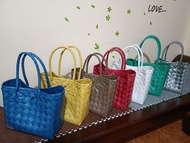 Soft Material - Single Lock - NO Accessories - Plastic Bayong Bag