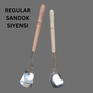 UCHOOZ REGULAR SANDOK AT SIYANSI / SANDOK SET WOODEN HANDLE / FRYING SPOON / FLIPPER