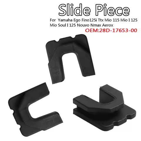 3pcs Pulley Slide Piece U Clip For Yamaha Ego Fino125i Ttx Mio 115 Mio I125 Mio Soul I 125 Nouvo Nma