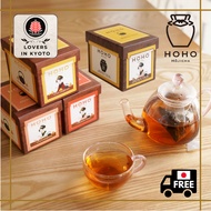 ［Direct from Kyoto］HOHO HOJICHA/Hojicha Tea bag,Yuzu,Peach,Strawberry/6pcs/Uji/Japanese style design