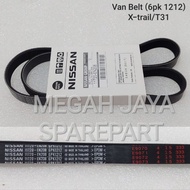 Van belt Xtrail X-trail T31 fanTALI 6pk 1212