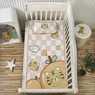 Chiếu Điều Hoà Cao Su Non Tặng Kèm Gối Cho Bé In Hình 5D Ankids