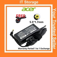 Premium Power Adapter / Pengecas Laptop Acer Aspire E11 E14 E15 E17 V5 V3 E1 E3 E5 ES1 ES14 65W Char