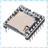 [R Q M U] MP3-WAV-WMA File Support Mini MP3 Player Module DFPlayer MP3-TF-16P TF Card FAT16/32 with 