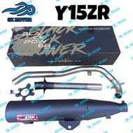 AHM Y15ZR Y15 YSUKU Racing Exhaust 32mm Max Flow Standard Cutting STD Cuting Ekzos Ezos