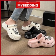 MYB_ Wholesale Crocs Heel Women Sandal Crocs Heel Shoes Crocs Sandal Women Kasut Crocs Perempuan