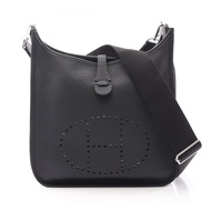 【二手】愛馬仕 HERMES Evelyne 3 Trois PM 黑色肩背包 其他 Evelyne 3PM 黑色 女士二手 A