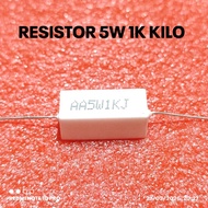 5W 5WATT 1K 1K KILO ROHS CHALK RESISTOR