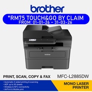 BROTHER L2805DW BROTHER L2640DW MFC-L2715DW / MFC-L2805DW / L2885DW /  L2550DW WIFI LASERJET PRINTER