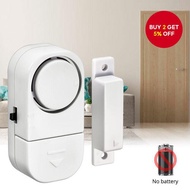 Wireless Door and Window Entry Alarm is a burglar alarm sensor system designed for home security.  S