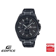 CASIO นาฬิกาข้อมือผู้ชาย EDIFICE รุ่น EFV-610DC-1AVUDF วัสดุสเตนเลสสตีล สีดำ
