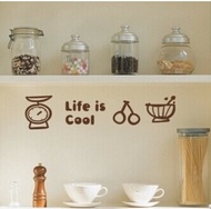 Korean Yafeng stickers kitchen wall stickers decorative wall stickers H cozy kitchen