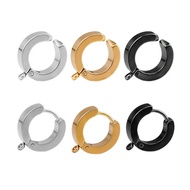 316 Titanium Steel Welding Hoop Earrings Earrings Without Pierced Earrings Double-Sided Ear Clips Gl