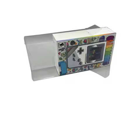 Clear Protection Box for GBC for ModRetro Chromatic Retro gaming console Collection Display Storage 