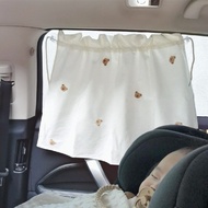 【COD】Monqiqi Korean Car Curtain Tirai Kaca Mobil Gorden Mobil Anti UV Tirai Mobil Sun Screen Bayi/go