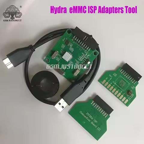 2026 NEW ORIGINAL HYDRA eMMC ISP Adapters Tool BGA153,BGA169,BGA221,BGA162 eMMC Break Out Board