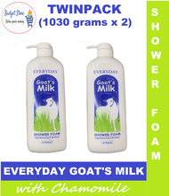 Everyday Goat's Milk with Chamomile Shower Foam (1030  grams x 2) - TWINPACK