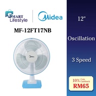 Midea 12" Table Fan with 3 Speed MF-12FT17NB MF 12FT17NB
