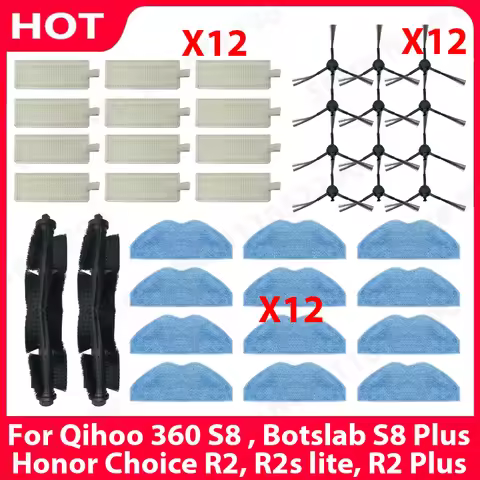 For Qihoo 360 S8 , Botslab S8 Plus, Honor Choice R2, R2s lite, R2 Plus Spare Parts Filter Main Side 