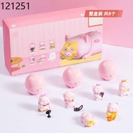 Blind box Hand model POPMART MINISO stinky pig cocoa blind box decoration cute girl 8 in total