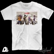 GORILLAZ Band T-Shirt - ABBEY ROAD