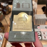 激罕 🇯🇵 日本 星巴克 TRAVELER’S notebook for Starbucks Reserve Roastery Tokyo 日本限定 黃銅夾 臻選東京烘焙工坊 Brass Clip F
