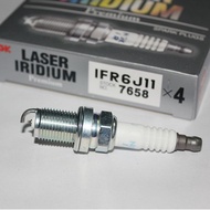 NGK laser iridium IFR6J11 7658 spark plug